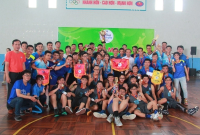  Trường ĐH Bách Khoa giành giải Nhất toàn đoàn Hội thao SV ĐHQG-HCM