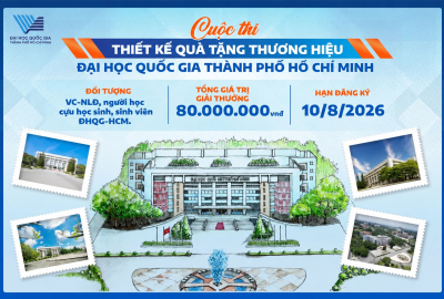ĐHQG-HCM phát động cuộc thi thiết kế quà tặng thương hiệu