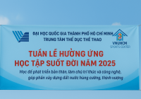 TUẦN LỄ HƯỞNG ỨNG HỌC TẬP SUỐT ĐỜI 2025
